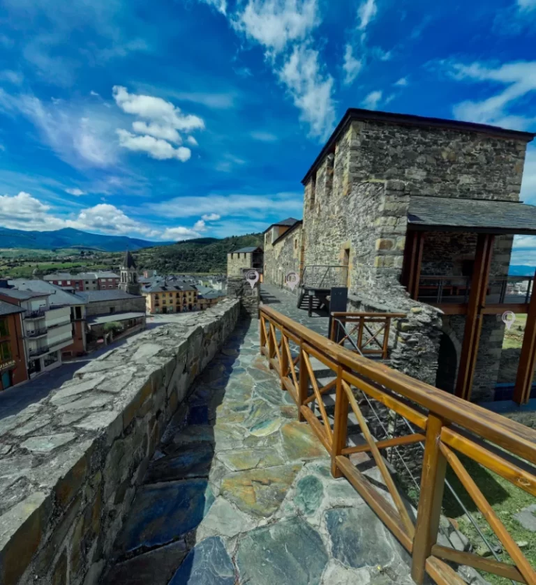 Visita Virtua Castillo Templarios Ponferrada Exterior
